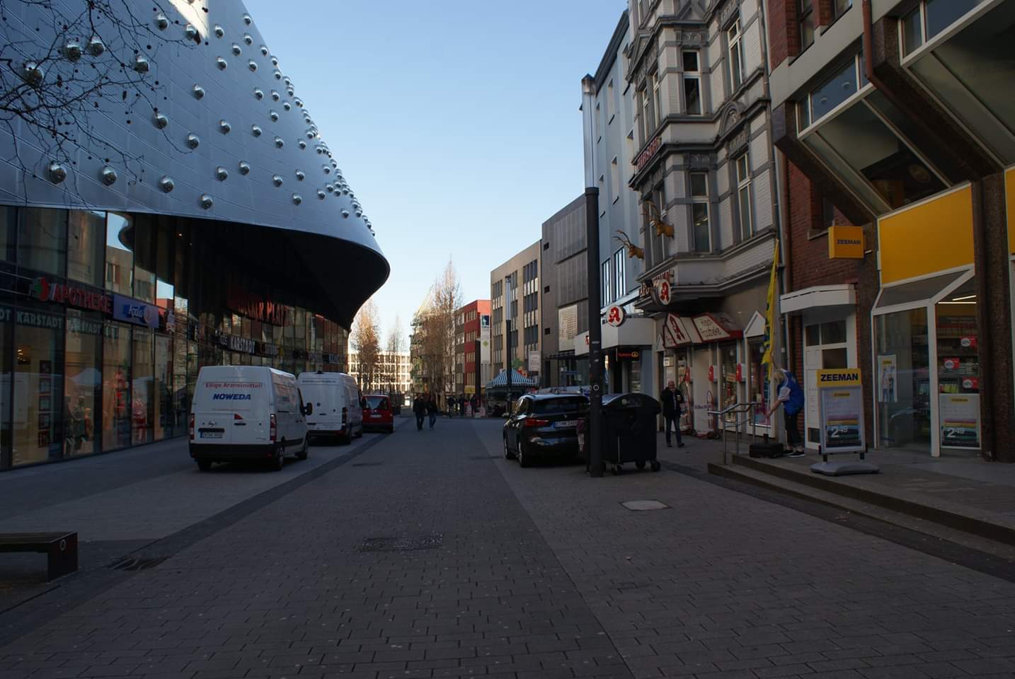 Street next to Limbecker Platz Photo provided by Patrick Salerno ‘21