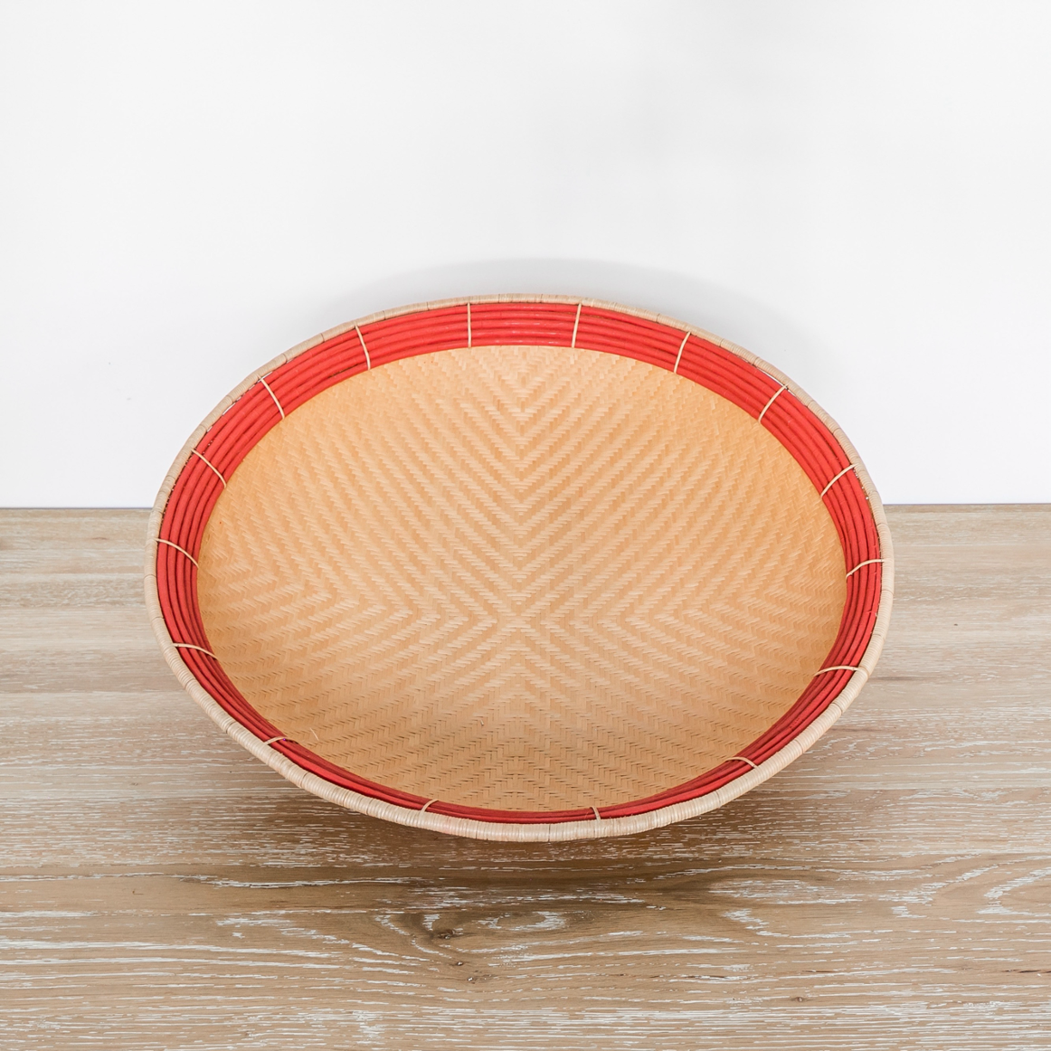 Handmade Columbian Round Basket
