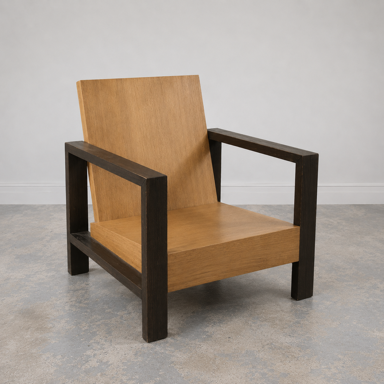 Oak Low Chair
