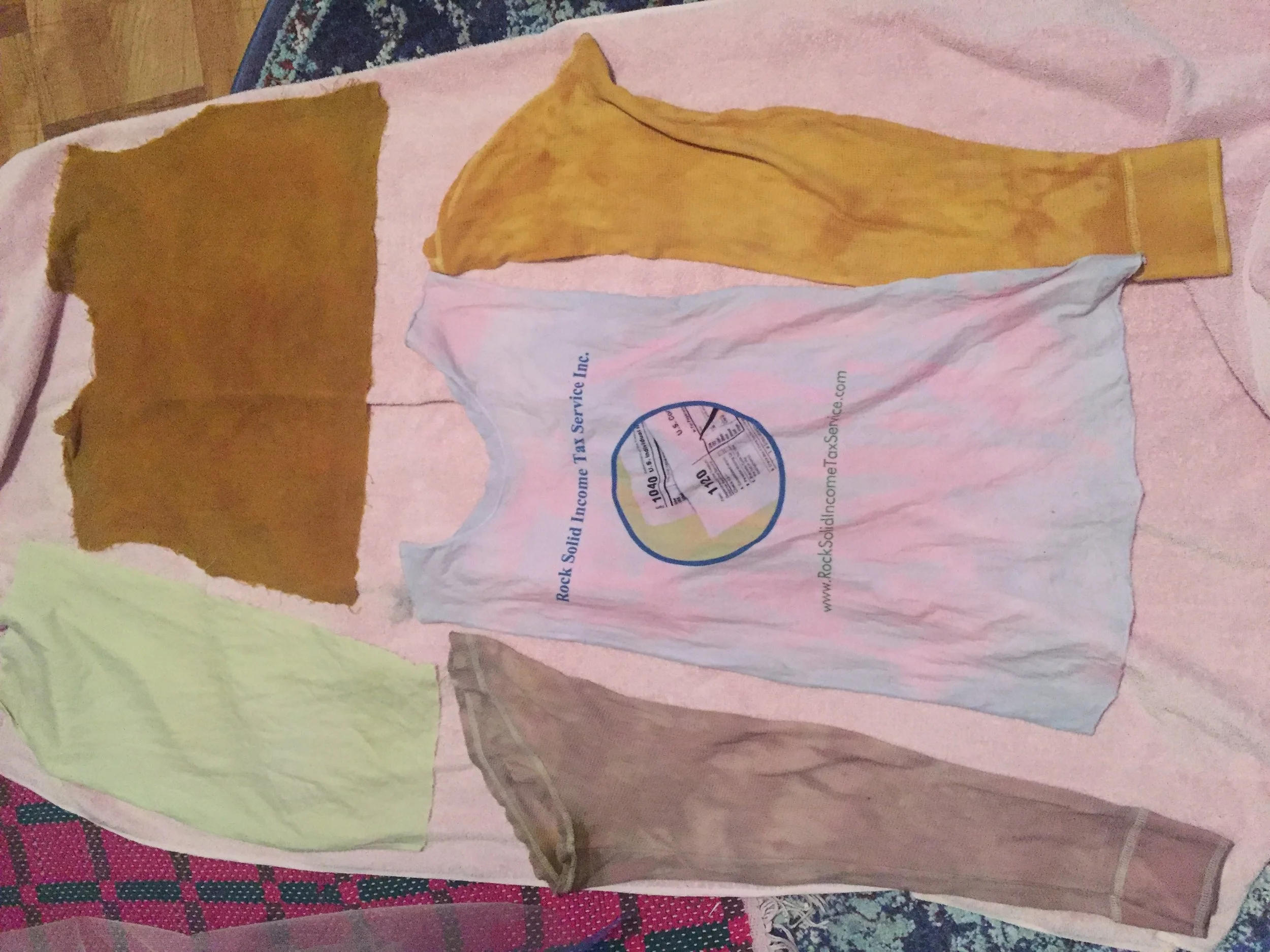  Larger batch after color dyeing 