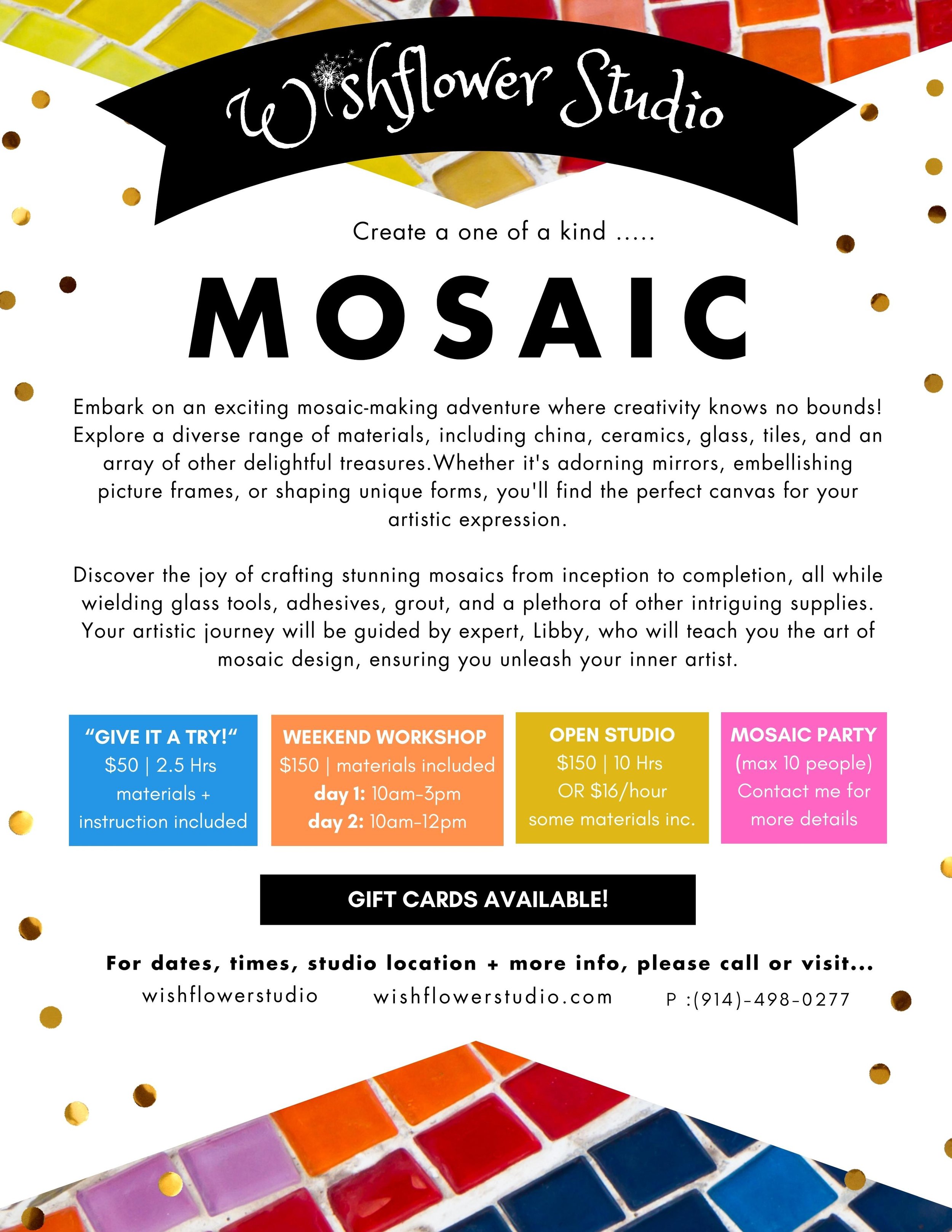 To-Go Mosaic Kits — glasshead studio