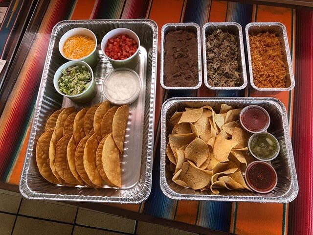 ‪Aloha, friends, Did someone say, &ldquo;Take &amp; Make?&rdquo; Pi&ntilde;atas Dinner for Four includes your choice of Eight Tacos or Eight Enchiladas, plus Beans, Rice, Sour Cream, Chips &amp; Salsa. Available soon for only $40 (just $10 per person