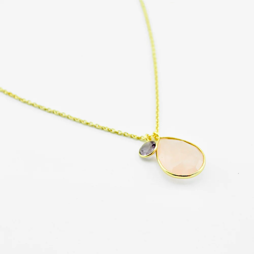 Chara_rose qrtz_large teardrop necklace_gold.jpg