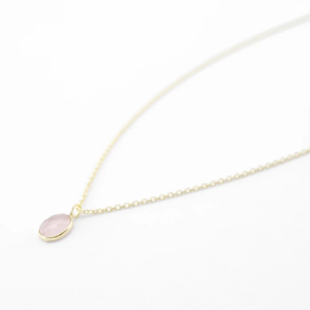 3595 small roseqrtz drop necklace gold.jpg