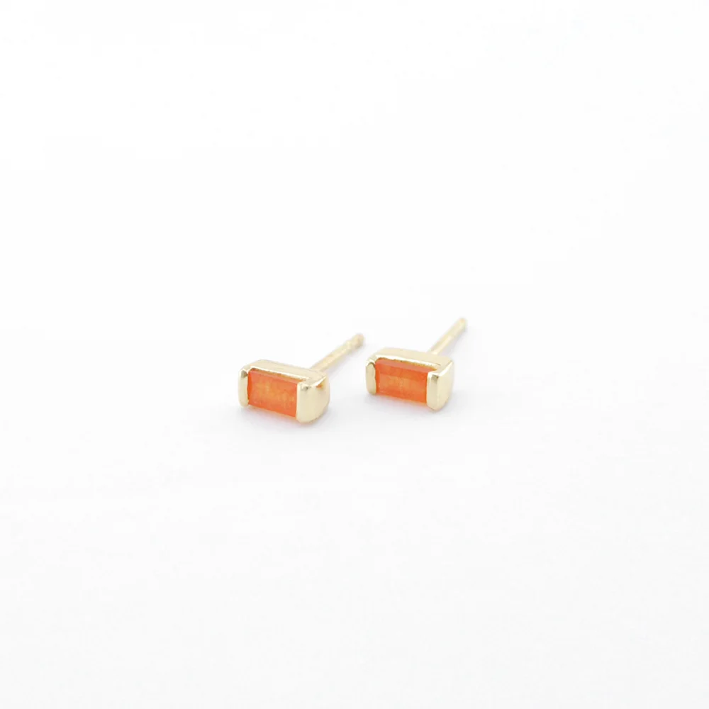 3774 orange rectangle earring gold.jpg