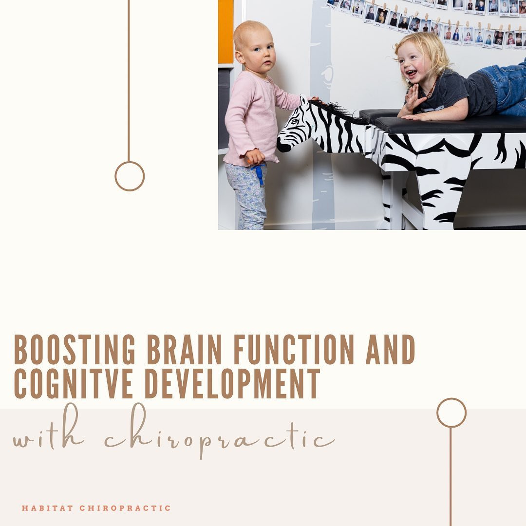Support your child&rsquo;s brain  with Chiropractic Care! 🌟🧠 

Did you know that chiropractic adjustments can supercharge your child&rsquo;s brain function? 

We hear parents talking about they kiddos enhanced cognitive development, improvements in