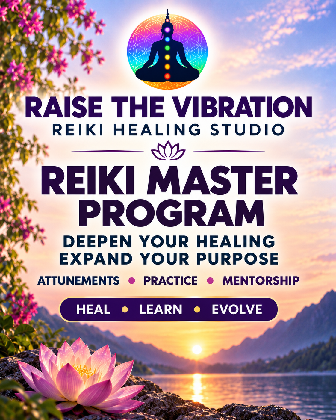 Raise the Vibration Reiki Healing Studio