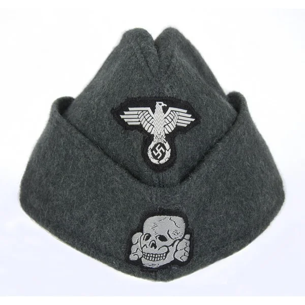 WWII GERMAN WAFFEN SS ENLISTED OVERSEAS CAP