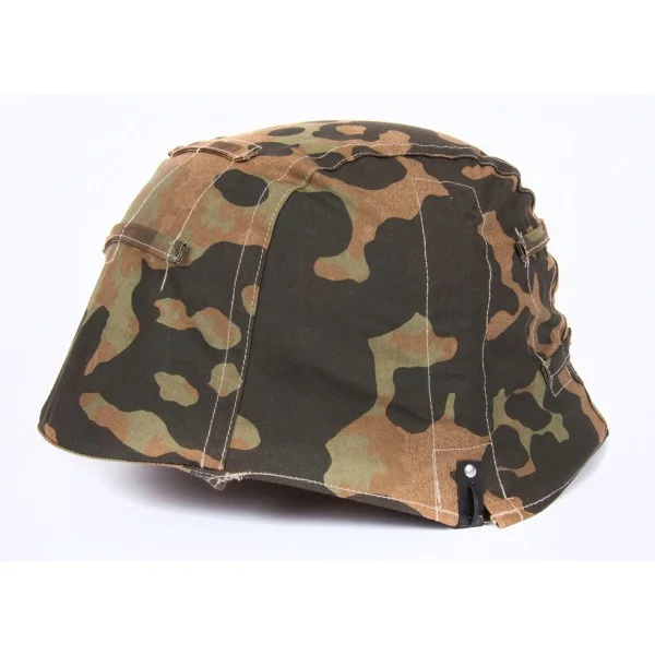Waffen SS Type II Late 3/4 Overprint Dark Variant Helmet Cover