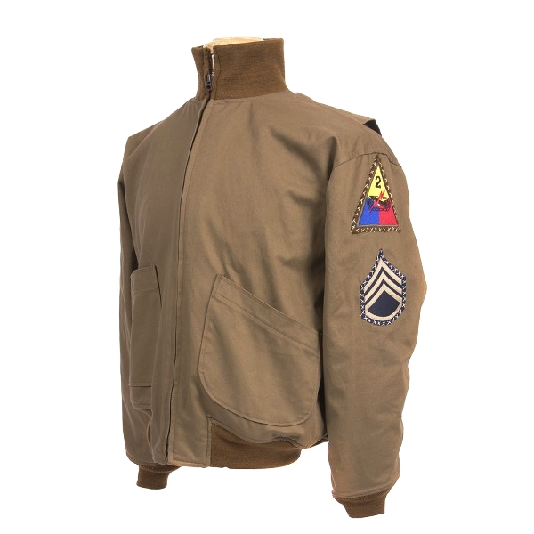 SM Wholesale USA — FURY 1ST PATTERN TANKER JACKET W/ Brad Pitt PATCHES