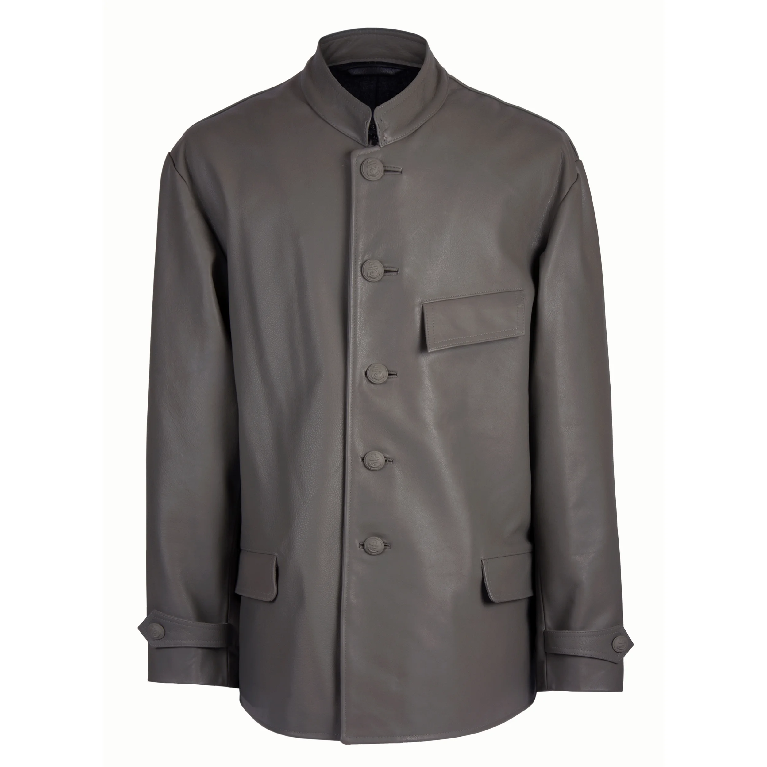 WWII KRIEGSMARINE SINGLE-BREASTED LEATHER JACKET