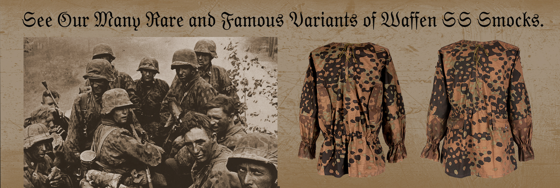 Rare and famous WWII SS Smocks