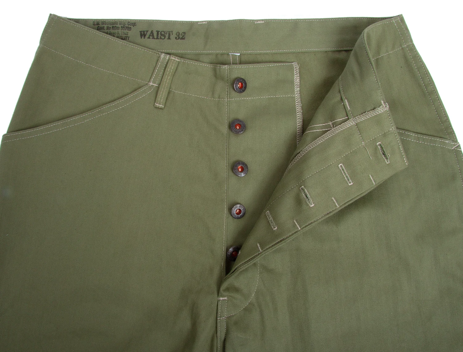 SM Wholesale USA — USMC HBT P-41 Trousers