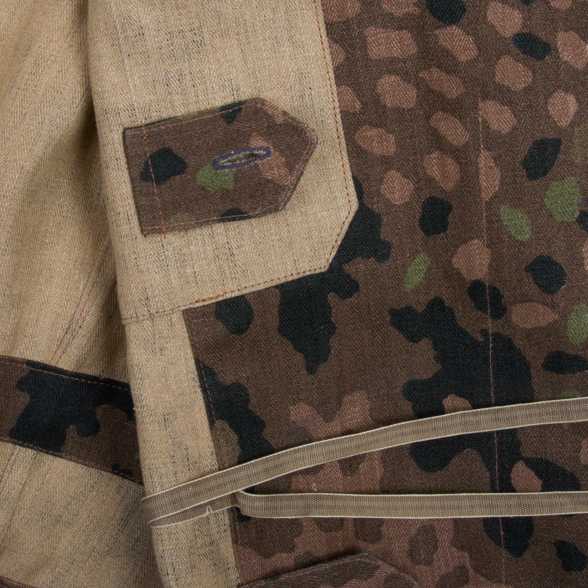 SM Wholesale USA — WAFFEN SS Linen HBT 44 DOT PANZER WRAP TUNIC