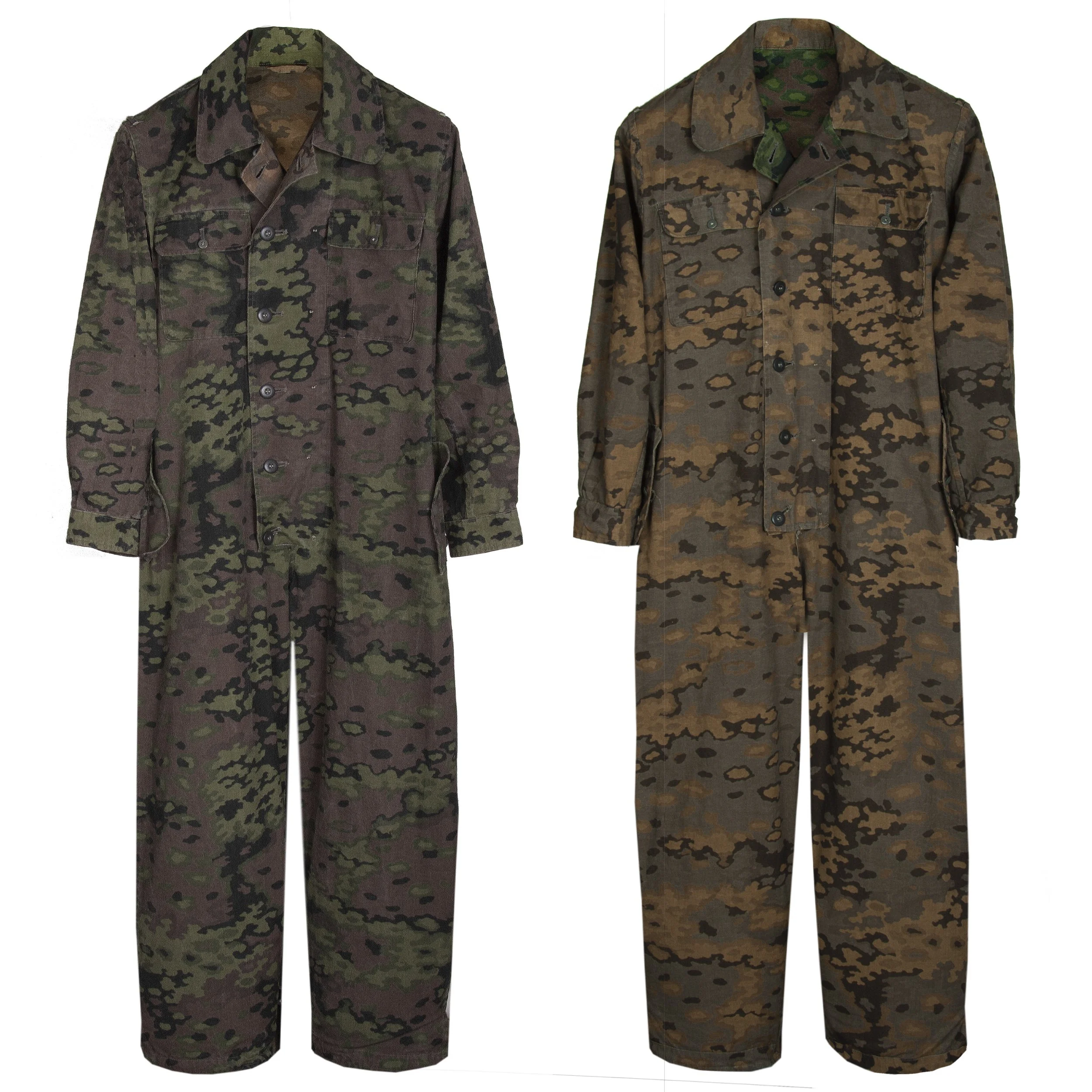 New AGED Fully Reversible SS 1-2 Overprint Panzer Kombi