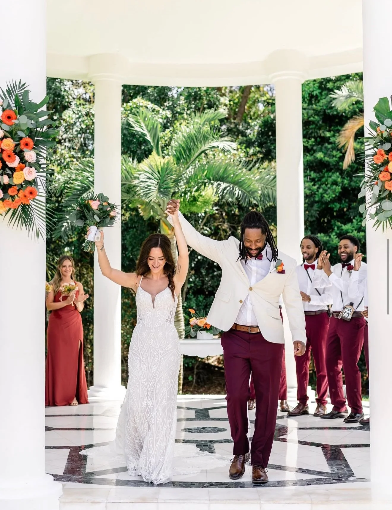 Congratulations to our beautiful bride Amber🤍 
Amber is wearing a beautiful fit and flare from our private collection called Zoey Gwen! 

📸 @andreadegrootimages 

#weddingdress #weddinginspiration #bridetobride #durandbridal #weddinggown