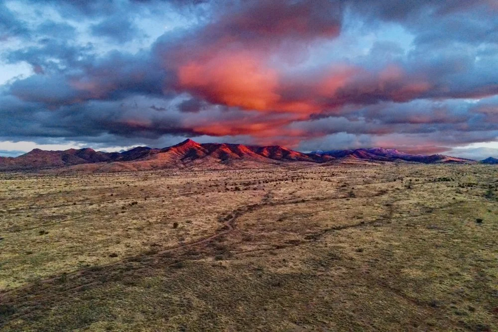 "Volcano, Arizona Style from Up High"