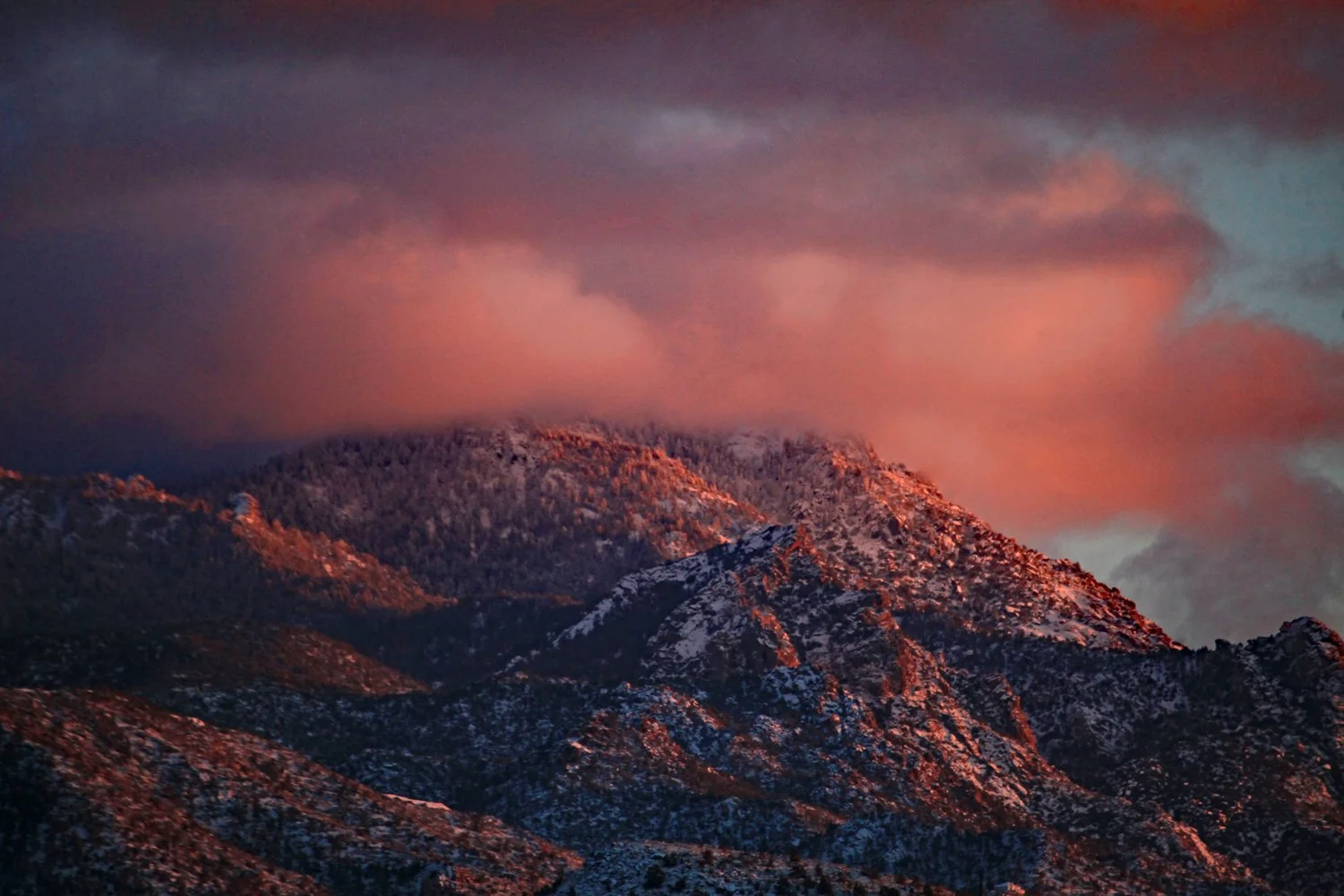 Sunset over Hualapais