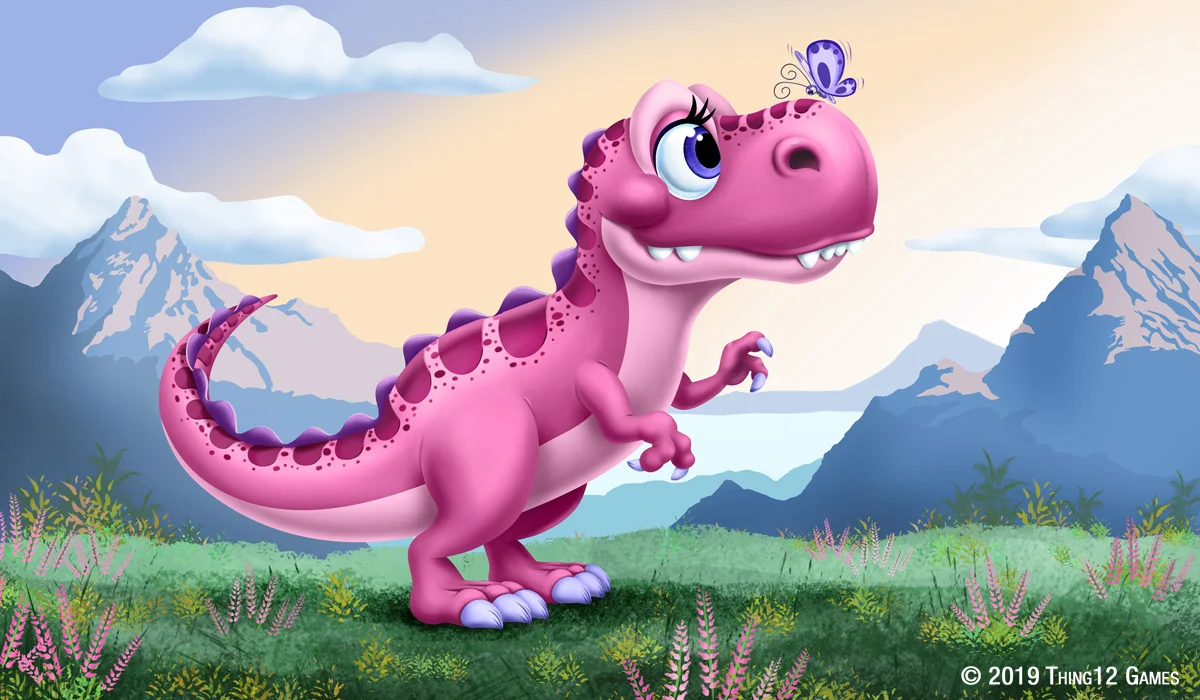 Pink T-Rex