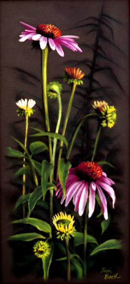  Prairie Flowers - pastel