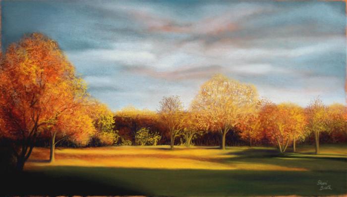  Autumn Glow II - pastel