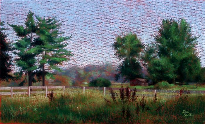  Homestead - pastel