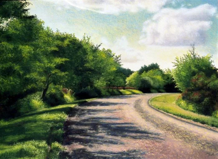  To The Lake - pastel