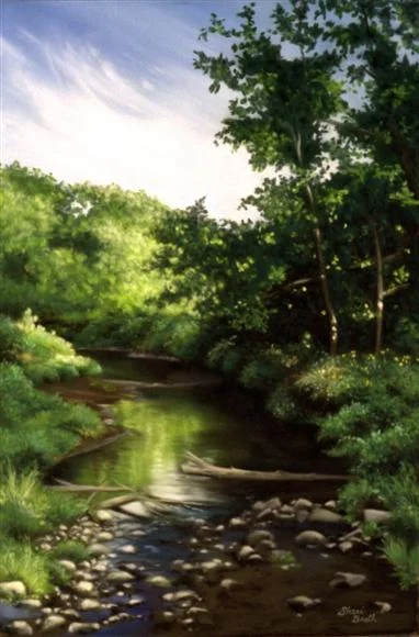  Walnut Creek - pastel