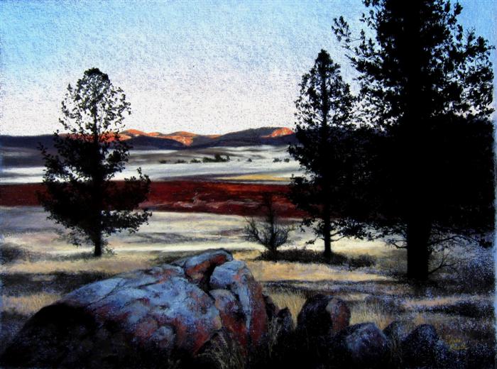  Julian, California - pastel
