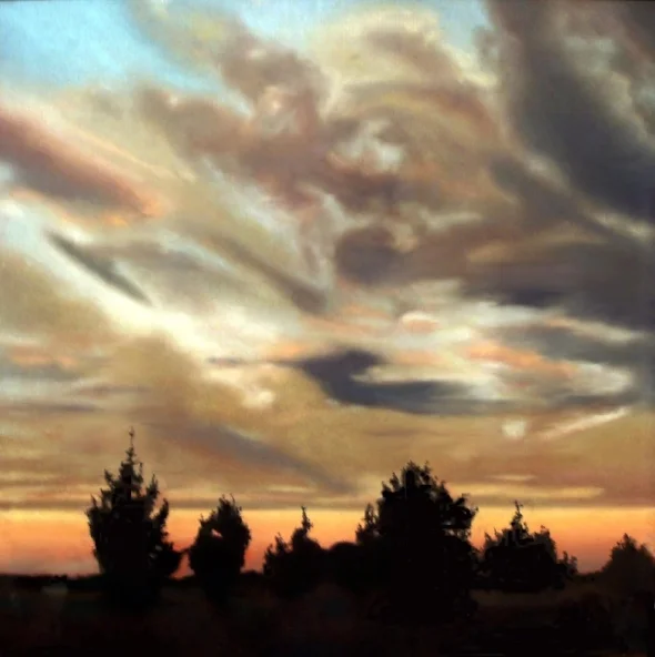  African Sunset - pastel