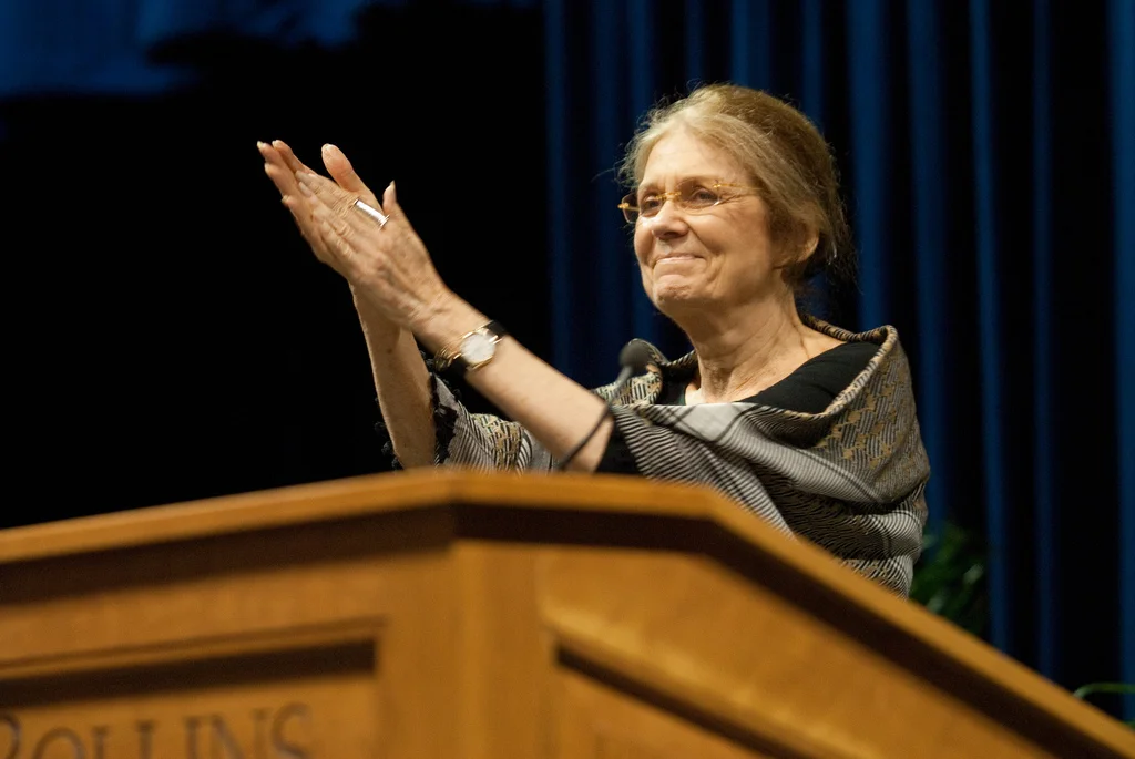 Gloria Steinem Delivers Moving Speech at Northeastern