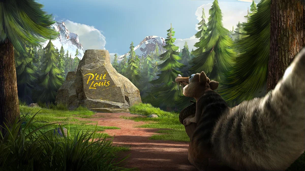 P'tit Louis Ice Age Commercial Matte Painting