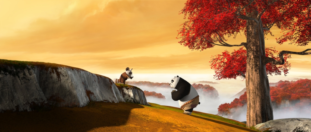 Kung fu Panda Matte Painting