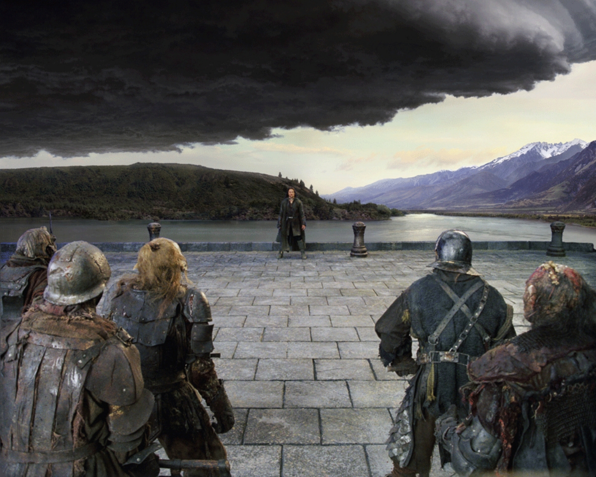 Lord of the Rings Matte Painting