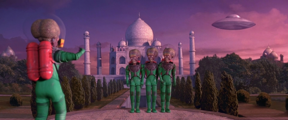 Mars Attacks! Matte Painting