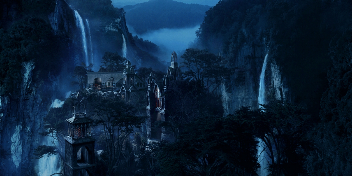 Lord of the Rings rotk Matte Painting