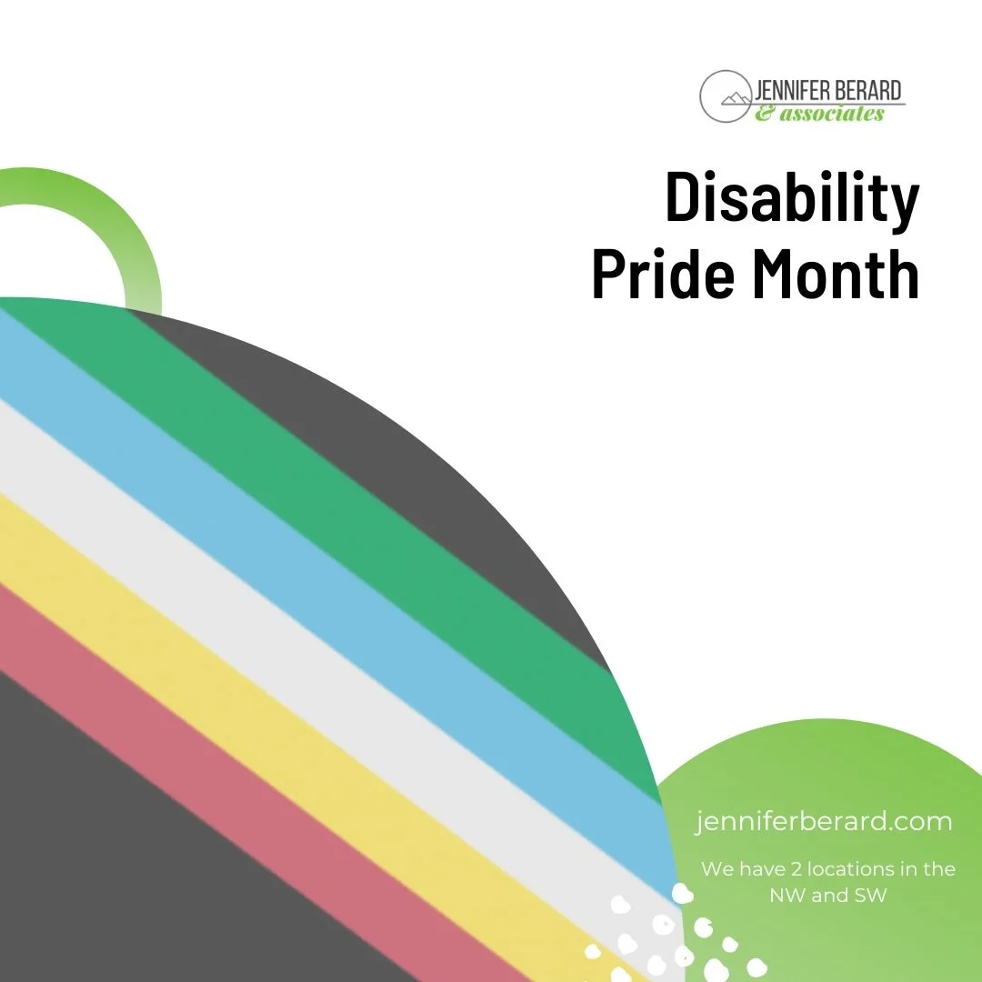 &ldquo;Disability is not only an identity, but also a community with a diverse culture all their own to be proud of and celebrated. Disability culture is about visibility and self-value. Disability Pride Month is a time for recognizing these facts an