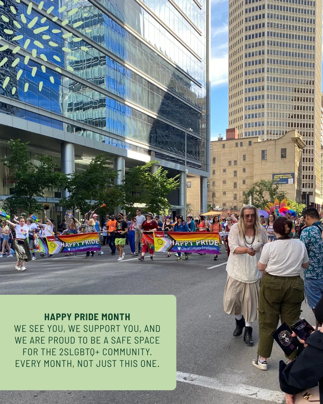 Happy Pride Month!
We see you and support you.

Jenniferberard.com

#pride #weseeyou #yycpride