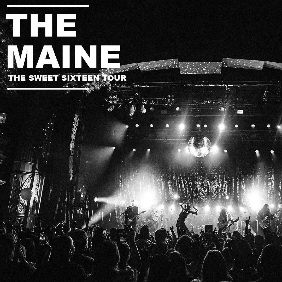 It was the sweetest of sixteens to celebrate @themaineband, a dream made into reality of a project gents.
&mdash;
The Maine - The Sweet Sixteen Tour
&mdash;
PROJECT :: @TheMaineBand - The Sweet Sixteen Tour
&mdash;
We get to work with the best:
@them