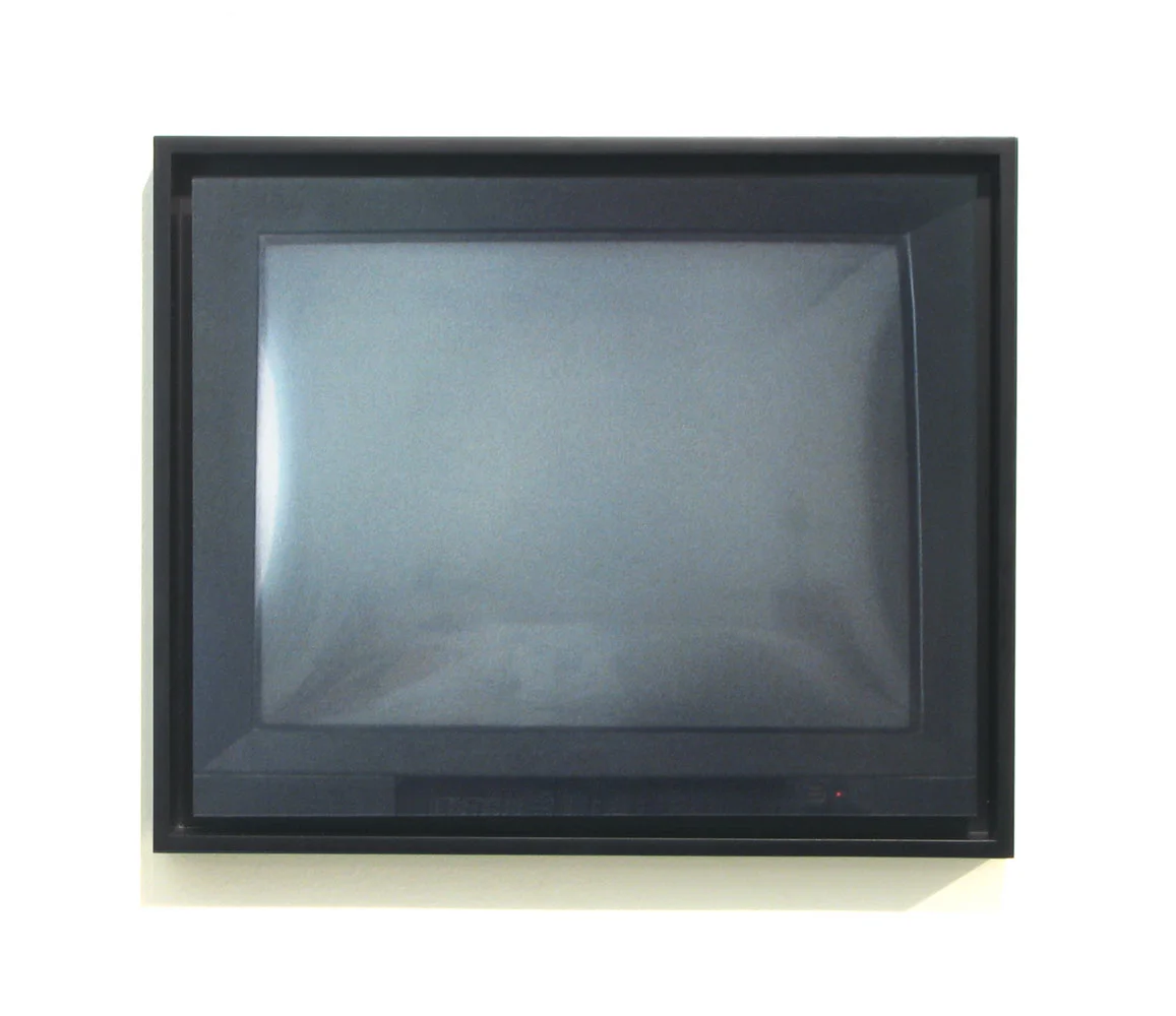  TV 3 (London) 2004 - 2005 chromogenic print mounted to plexiglas + wood frame 14.25 x 17.5 x 2 inches edition of 7 + 2 A/P