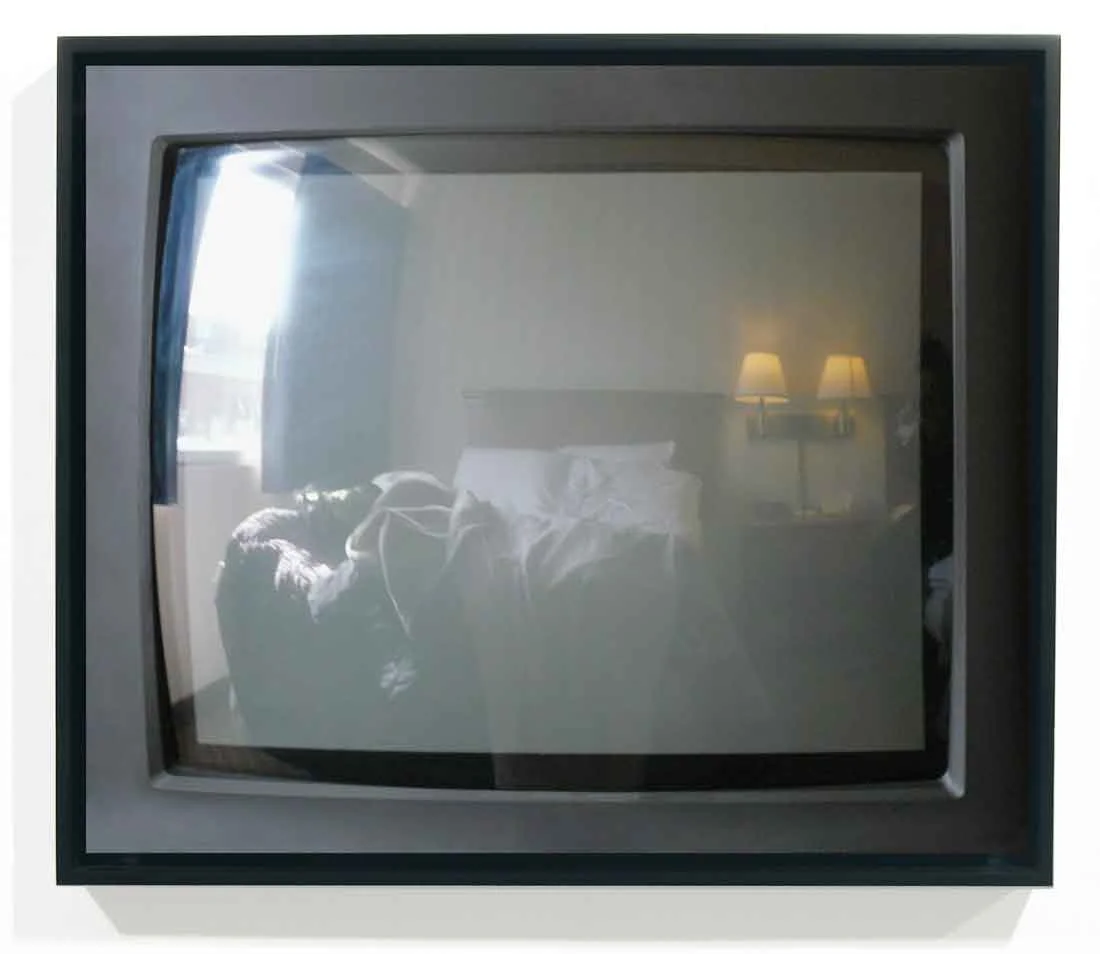  TV 20 (Albany) 2012 - 2016 archival pigment print mounted to plexiglas + wood frame 16.5 x 18 x 2 inches edition of 7 + 2 A/P