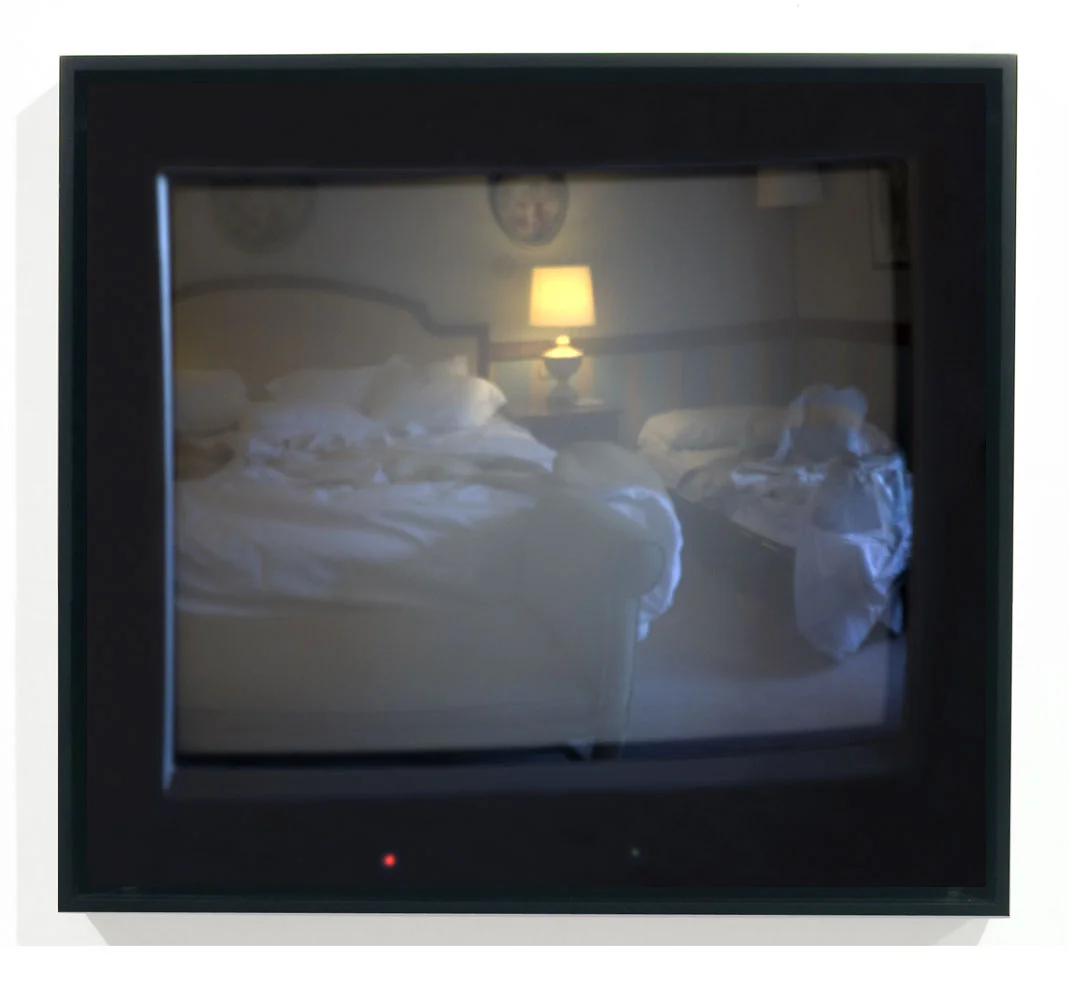  TV 16 (Brussels) 2011 - 2015 archival pigment print mounted to plexiglas + wood frame 16.5 x 18 x 2 inches edition of 7 + 2 A/P
