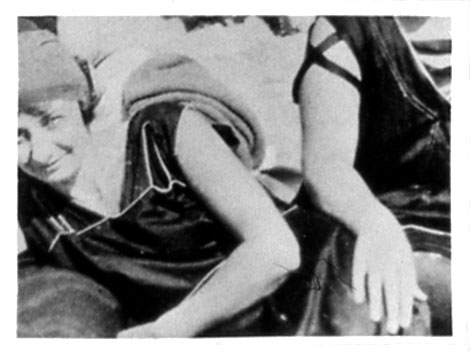 Helen and Miss Smith 3 1997 silver gelatin print + wood frame 2 x 4 inches, 10 x 8 framed