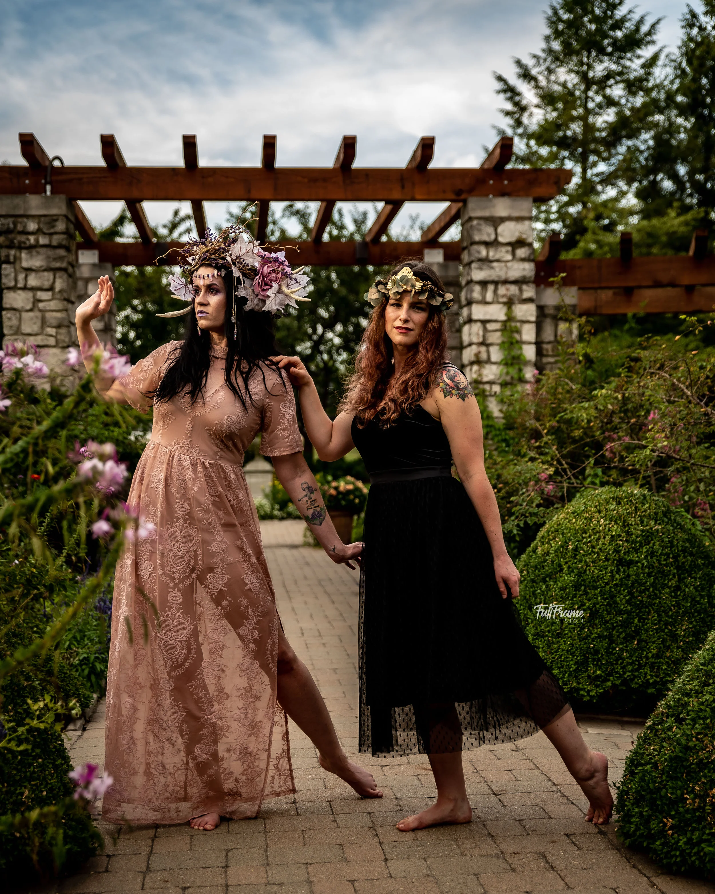 with Heidi Gentis. courtesy of Roshawn Saunders