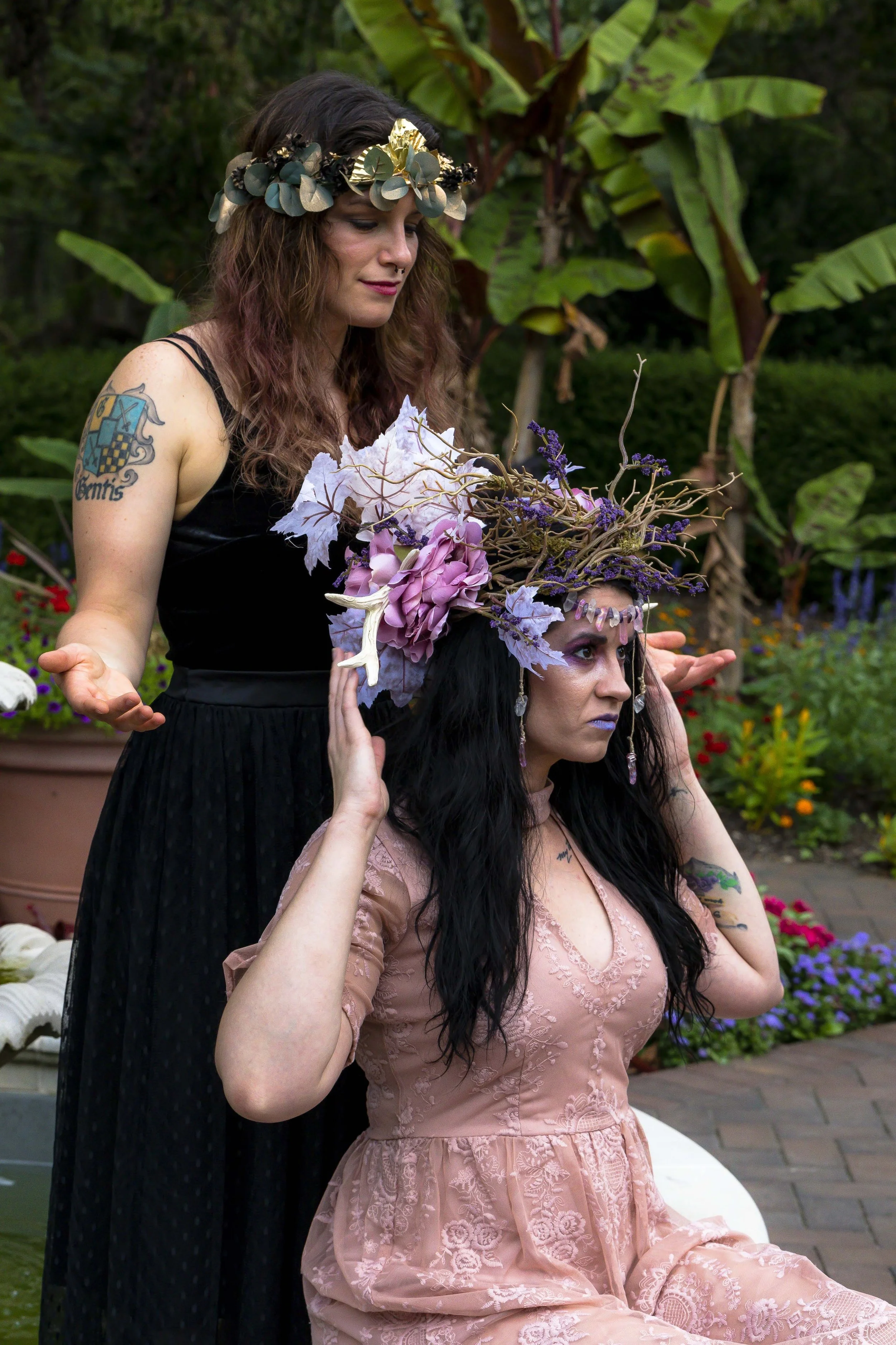 with Heidi Gentis. courtesy of Ernie Muller