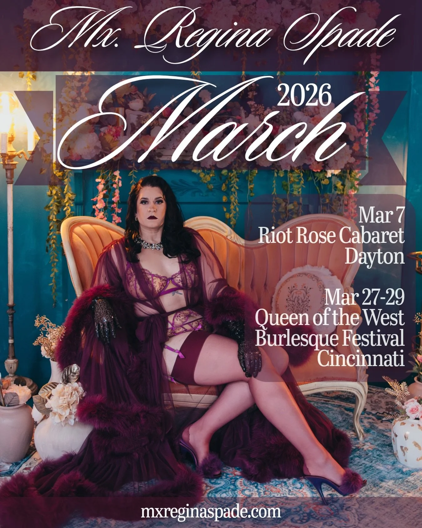 🍀 MARCH 🍀

Here&rsquo;s the places to catch me this month!

MAR 7 &mdash; I&rsquo;ll be helping @riotrosecabaret with their Rock &amp; Roll themed show at @cosmo.joes.atomic.lounge as door kitten so come say hello

MAR 27 &mdash; I&rsquo;m making m