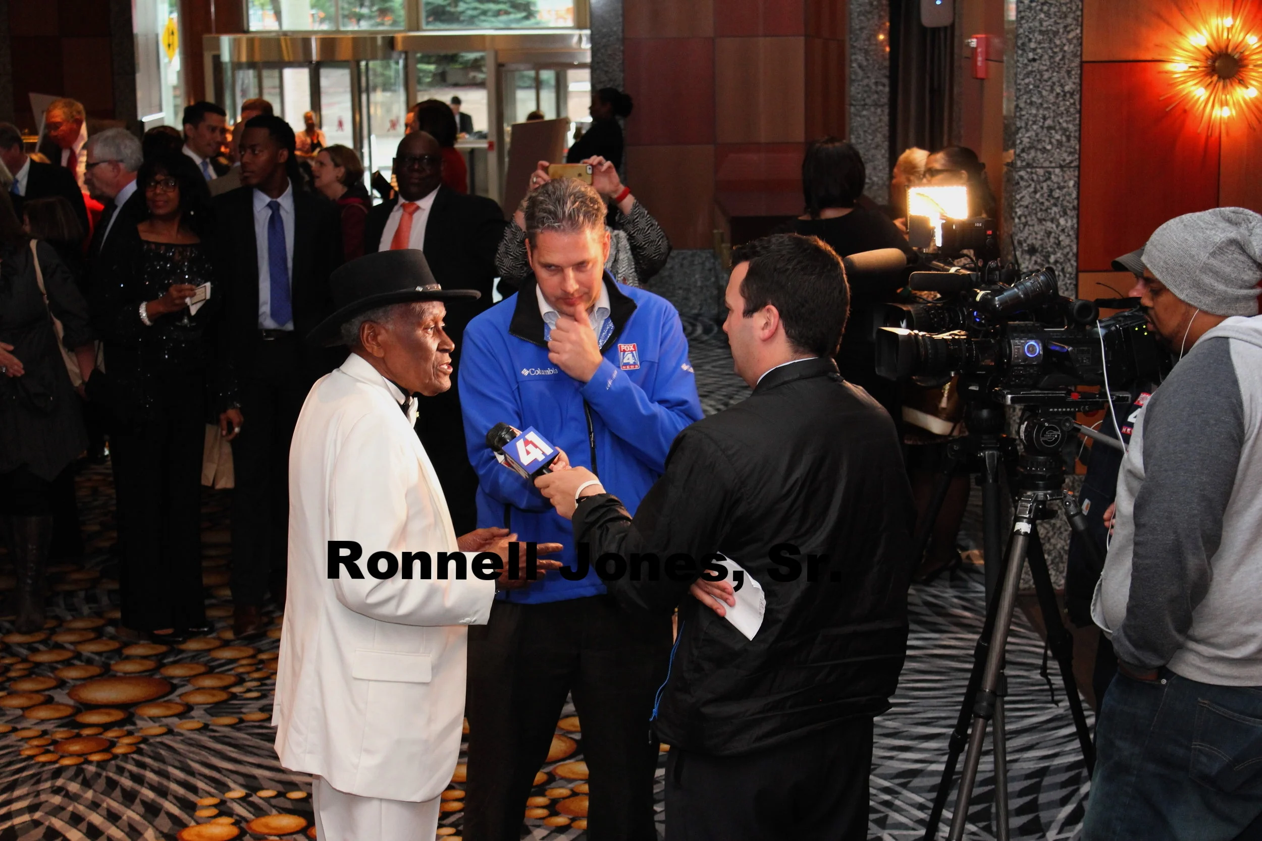  Alvin Brooks interview 85th birthday party KCMO. 2017 