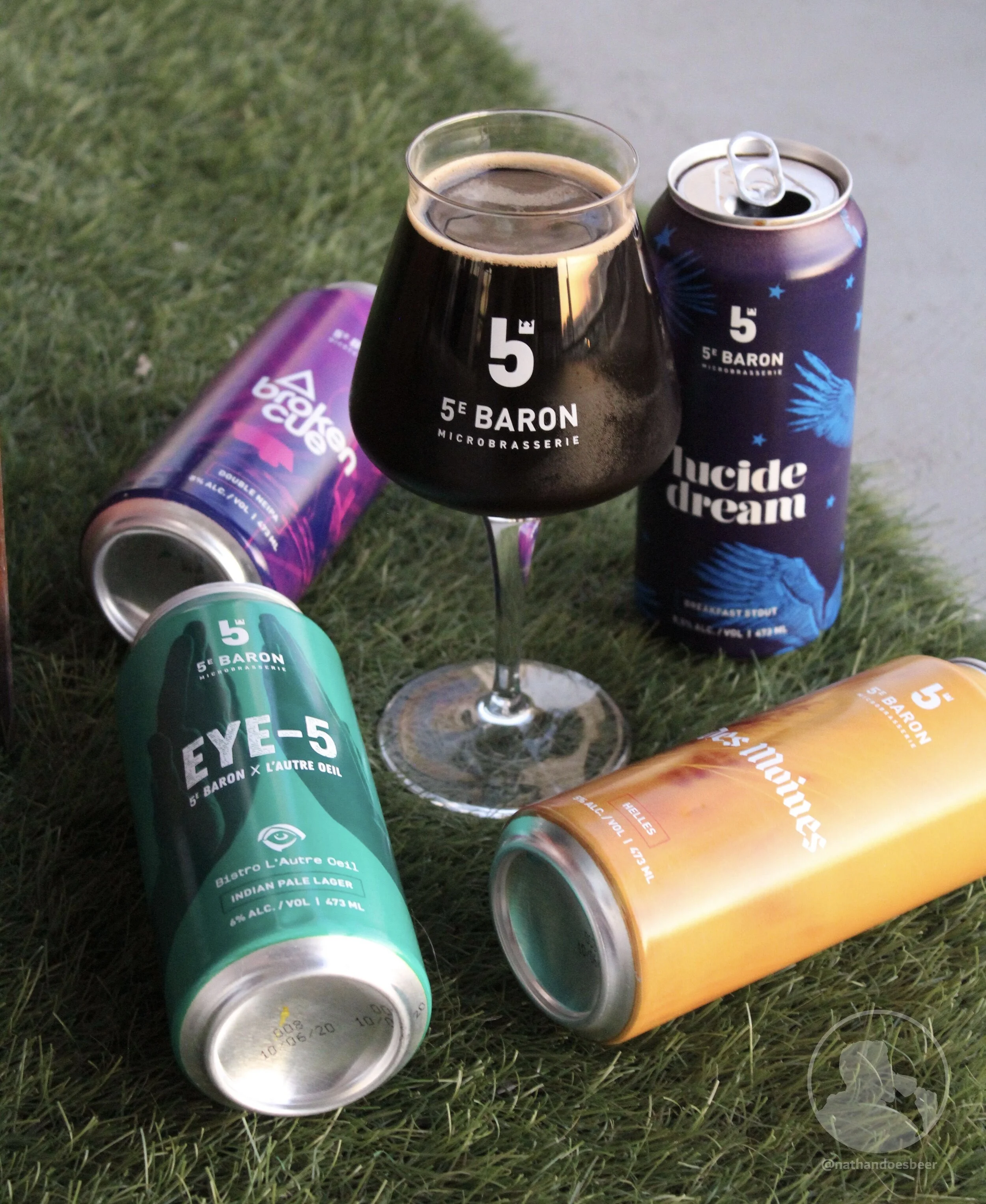 Starting at Full Speed - Cinquième Baron Microbrasserie