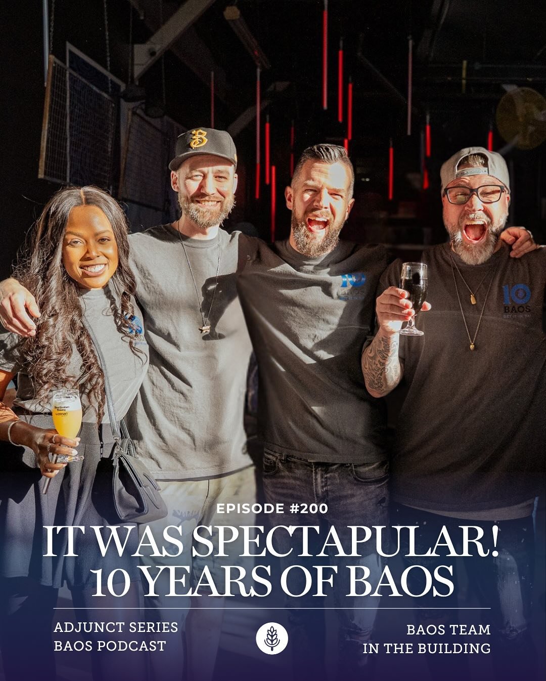 🍻 Episode #200: It Was SpecTAPular! 10 Years of BAOS ~ Adjunct Series 🍻

On Saturday May 31st, 2025, BAOS threw their first-ever craft beer festival at @bloodbrothersbrewing in Toronto to celebrate&nbsp;the 10th anniversary of the podcast. @getitin