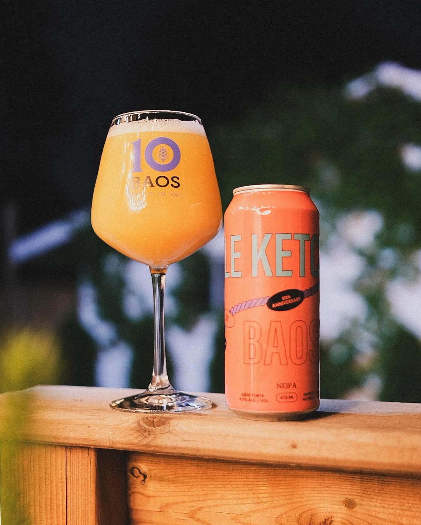 🍻 BAOS 10th ANNIVERSARY BREW #12 + #13 🍻
 The first and only double anniversary drop came courtesy of Sainte Flavie, QC&rsquo;s legendary haze lords @microbrasserieleketch! ‼️

Guillaume&rsquo;s take on the glorious NEIPA is one of the most heralde